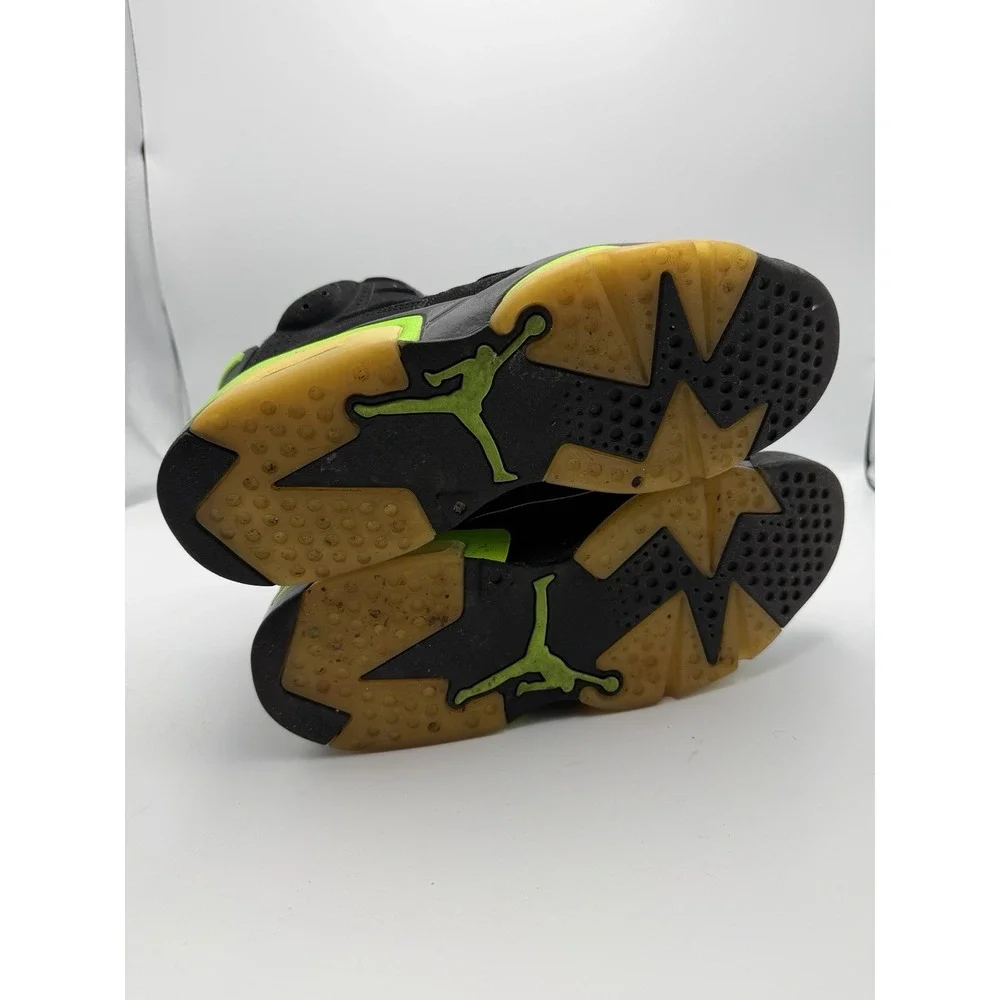 Nike Air Jordan 6 VI Retro Black/Electric Green CT8529-003 Men's Size 12 - READ